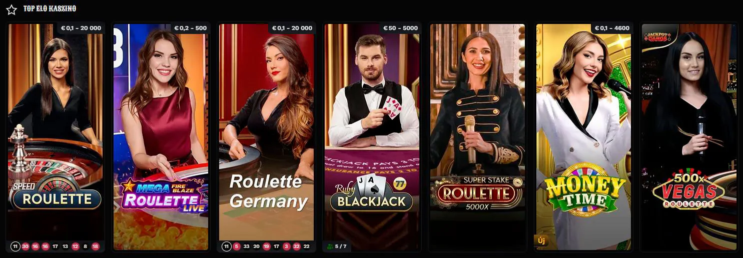 Élő Osztós Asztalok